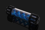 T-Virus Blue Spiral WaterTank 205mm V2 - Black