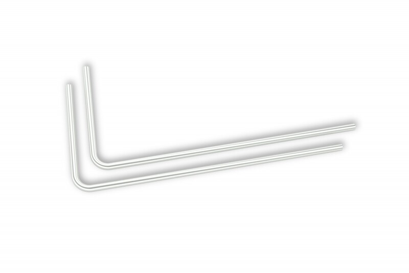 토리시스템즈,EK-Loop Metal Tube 14mm 0.8m Pre-Bent 90° - Satin Titanium (2pcs)