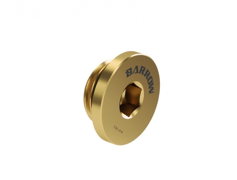 토리시스템즈,Gold G1/4" Plug Fitting - Hexagon 6mm
